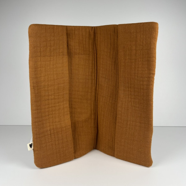 Protège livret de famille Caramel