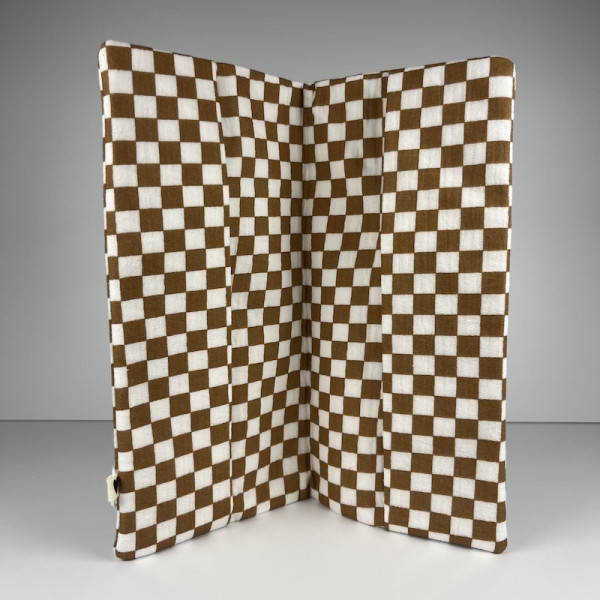 Protège livret de famille Damier