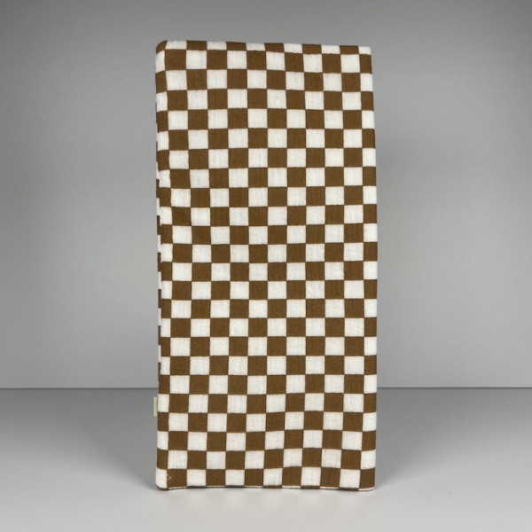 Protège livret de famille Damier