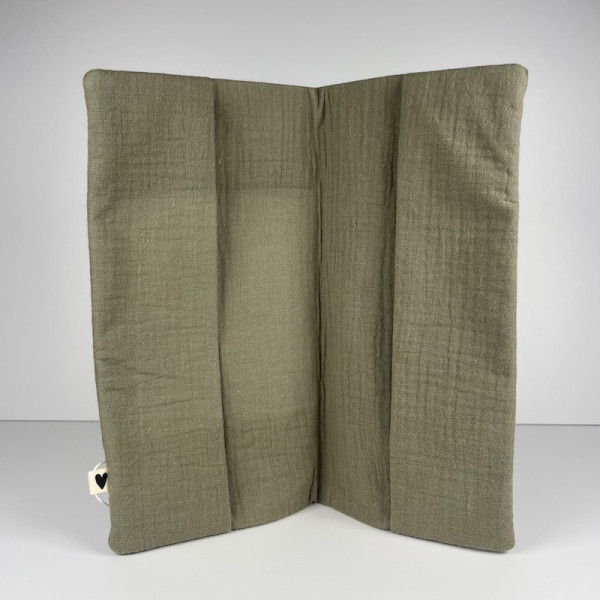 Protège livret de famille Vert olive