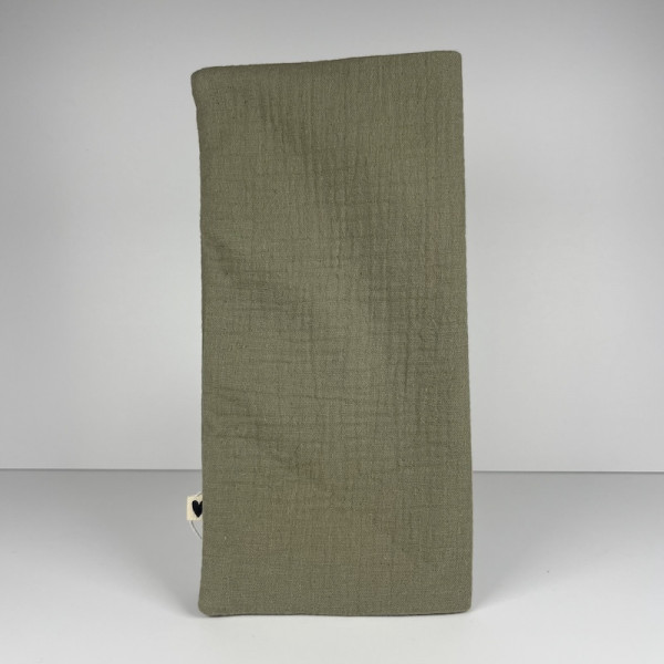 Protège livret de famille Vert olive