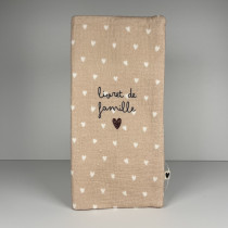 Protège livret de famille Léopard