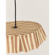 Abat-jour Vibes 40 cm - Brown stripes