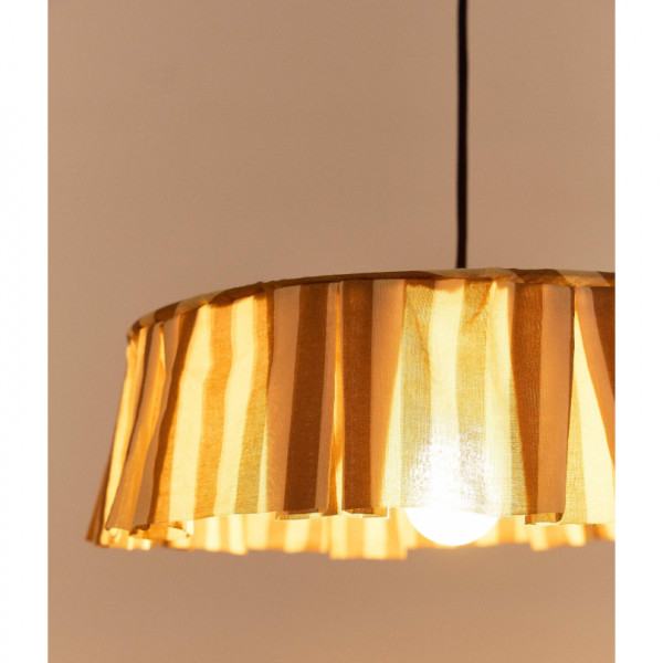 Abat-jour Vibes 40 cm - Brown stripes