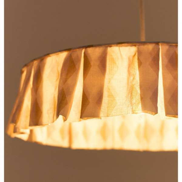 Abat-jour Vibes 50 cm - Mustard lilac harlequin