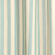 Rideau en voile de coton Wendy - Turquoise stripes