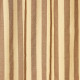 Rideau en voile de coton Wendy - Brown stripes