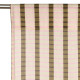Rideau en voile de coton Wendy - Kaki pink mosaic