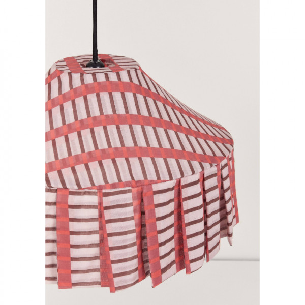 Abat-jour Nicole 50 cm - Red brown mosaic