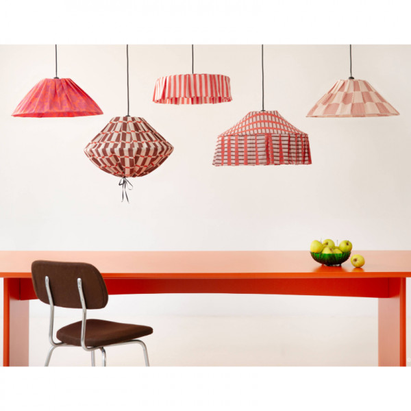 Abat-jour Nicole 50 cm - Red brown mosaic