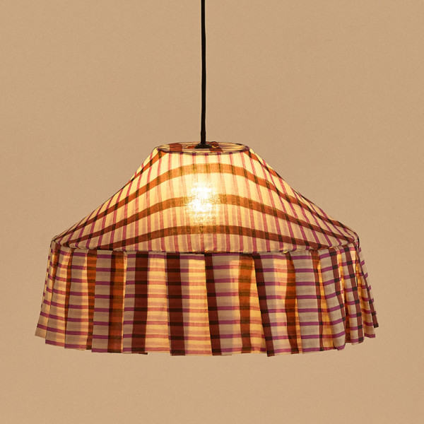 Abat-jour Nicole 50 cm - Brown purple mosaic