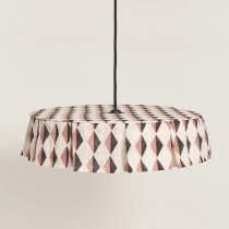 Abat-jour Vibes 50 cm - Auburn black harlequin