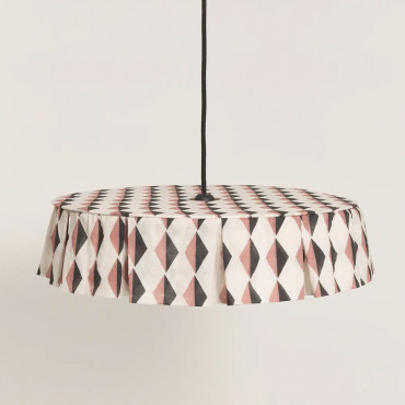 Abat-jour Vibes 50 cm - Auburn black harlequin