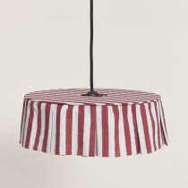 Abat-jour Vibes 40 cm - Maroon stripes