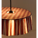 Abat-jour Vibes 40 cm - Maroon stripes