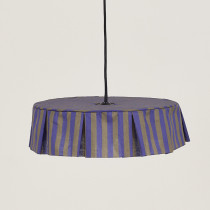Abat-jour Vibes 40 cm - Indigo stripes