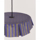 Abat-jour Vibes 40 cm - Indigo stripes