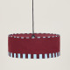 Abat-jour Paul 50 cm - Burnt red