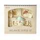 Set repas en mélamine - Sweet jungle