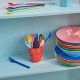 Lot de 6 fourchettes mélamine - Solid colors
