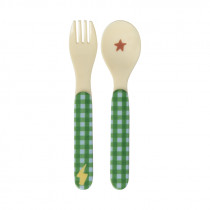 Set de couverts : cuillère et fourchette - Super héros