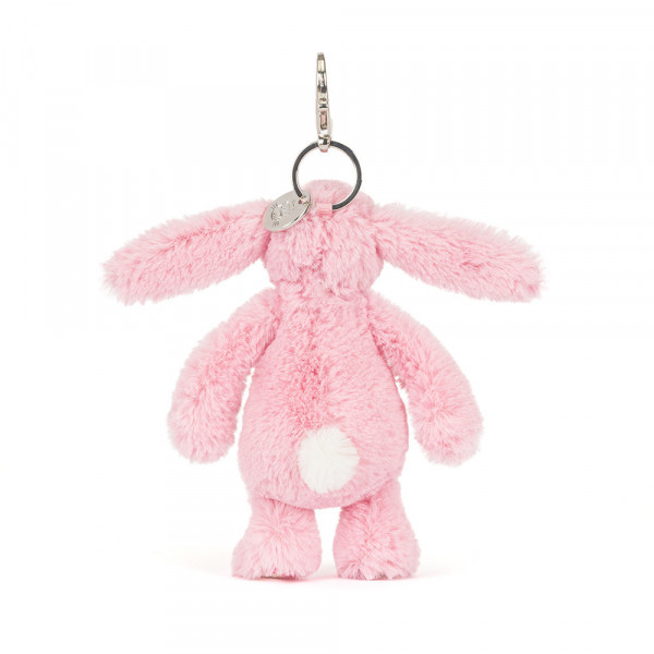 Porte-clés peluche lapin Luxe - Blushkin Blossom