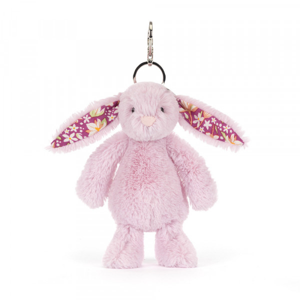 Porte-clés peluche lapin Luxe - Thistlepop Blossom