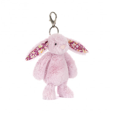 Porte-clés peluche lapin Luxe - Thistlepop Blossom