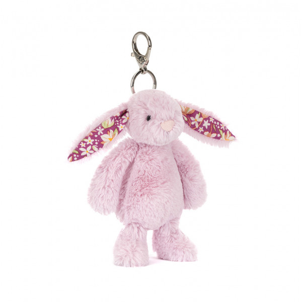 Porte-clés peluche lapin Luxe - Thistlepop Blossom