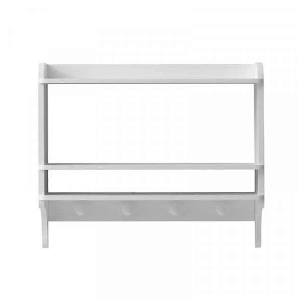 Etagère murale avec 4 patères - Seaside