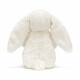 Peluche lapin Bashful avec sa plante
