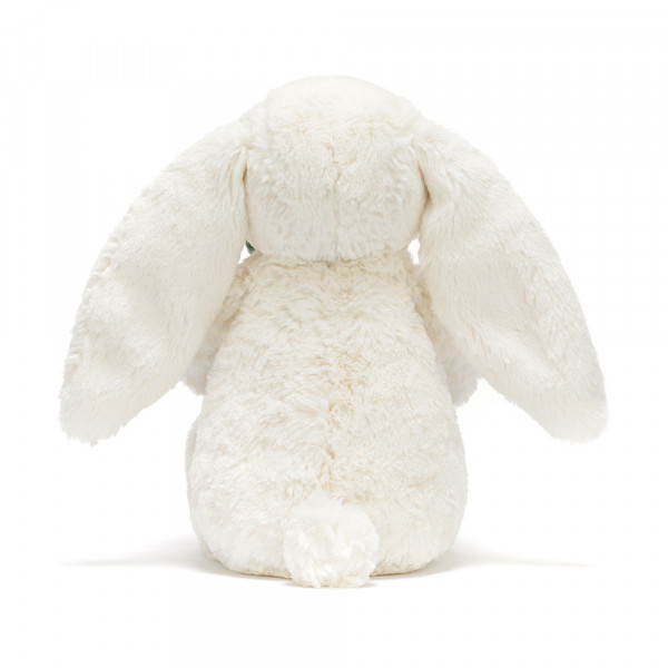 Peluche lapin Bashful avec sa plante