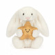 Peluche lapin Bashful avec son étoile
