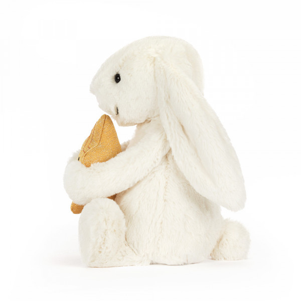 Peluche lapin Bashful avec son étoile