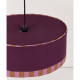 Abat-jour Paul 50 cm - Prune