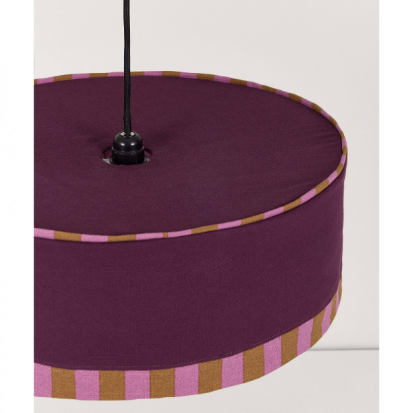 Abat-jour Paul 50 cm - Prune