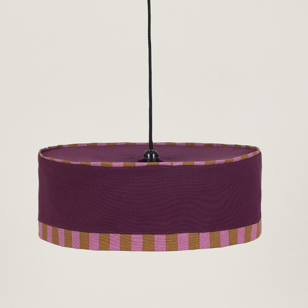 Abat-jour Paul 50 cm - Prune