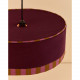 Abat-jour Paul 50 cm - Prune
