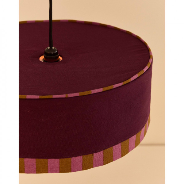Abat-jour Paul 50 cm - Prune