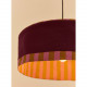 Abat-jour Paul 50 cm - Prune