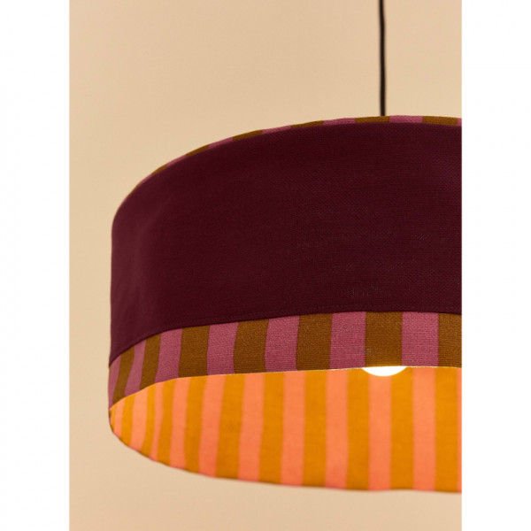 Abat-jour Paul 50 cm - Prune