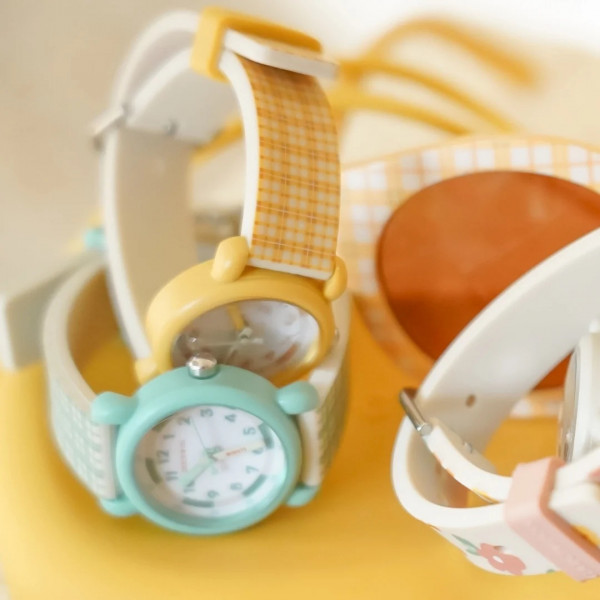 Montre enfant - Fern plaid
