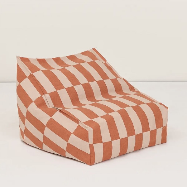 Pouf fauteuil d'extérieur Vibes - Tangerine tiles