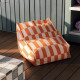 Pouf fauteuil d'extérieur Vibes - Tangerine tiles