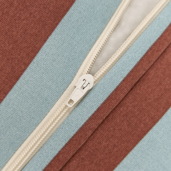 Pouf fauteuil d'extérieur Vibes - Toffee blue stripes