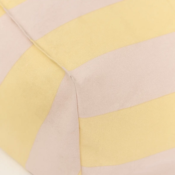 Pouf fauteuil d'extérieur Vibes - Yellow and pink stripes