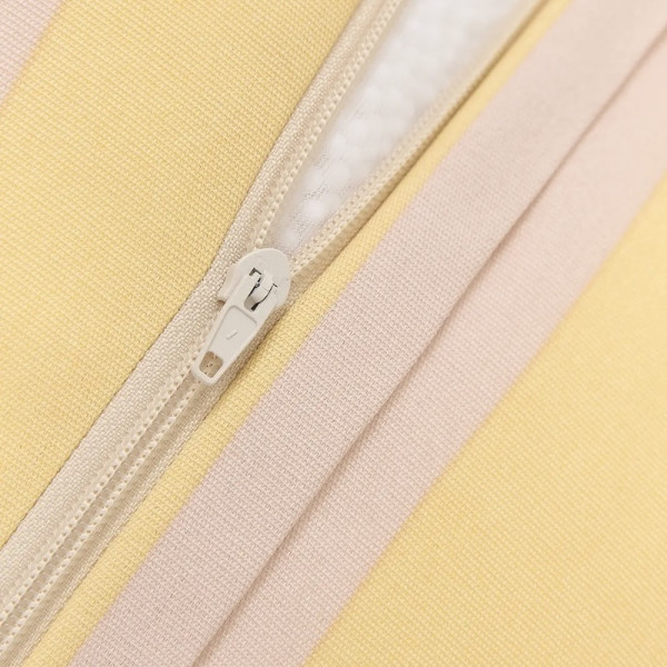 Pouf fauteuil d'extérieur Vibes - Yellow and pink stripes