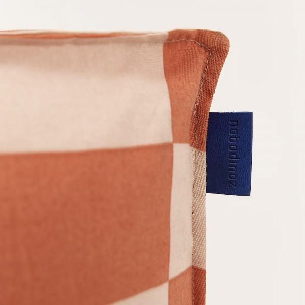 Pouf long d'extérieur adulte Matteo - Tangerine tiles