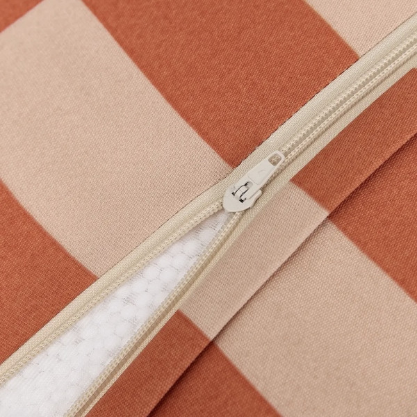 Pouf long d'extérieur adulte Matteo - Tangerine tiles