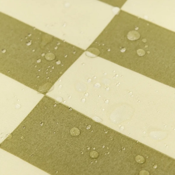 Pouf long d'extérieur adulte Matteo - Lime tiles